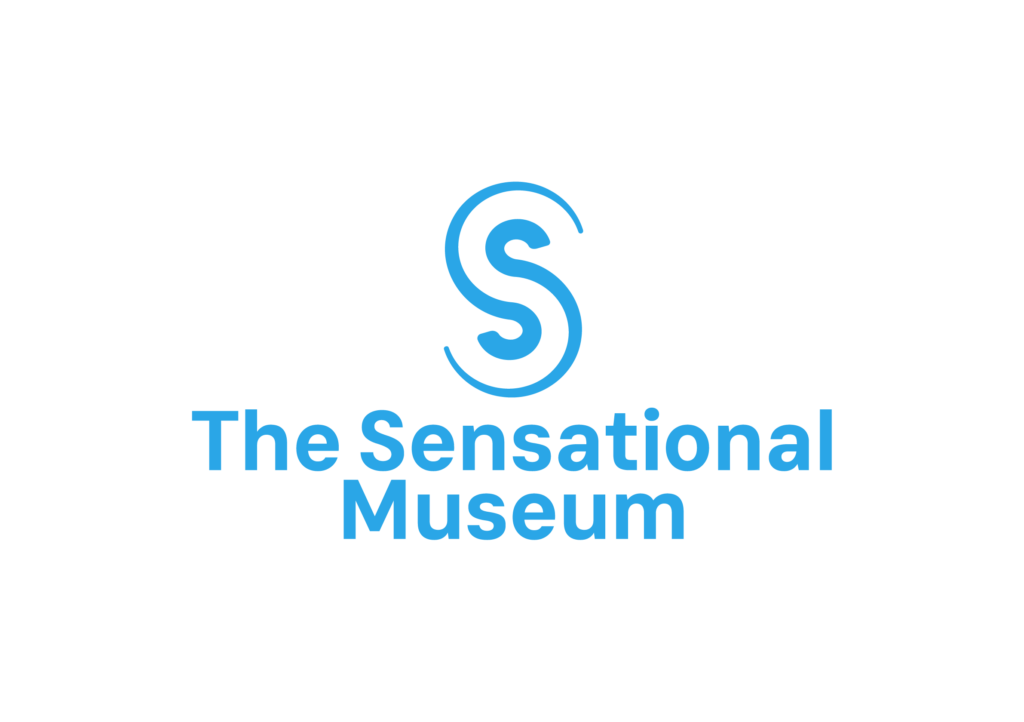 Sensational S logo in bright blue with 'The Sensational Museum' below